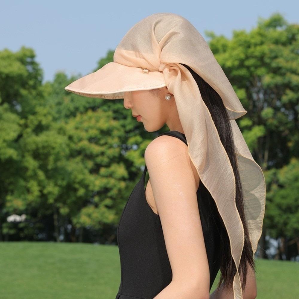 Корейский стиль Головной платок Бейсболка Однотонный Ремешок Бандана Шляпа Повседневный Головной платок Шляпа Девочка хаки