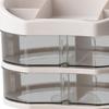 Jewelry Container with Rotatable Drawers Cosmetic Storage Box for Lipstick Dorms