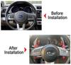 New Aluminum Steering Wheel Shift Paddle Shifter Extension For Subaru Legacy Wrx Sti Forester Impreza Xv Outback Accessories