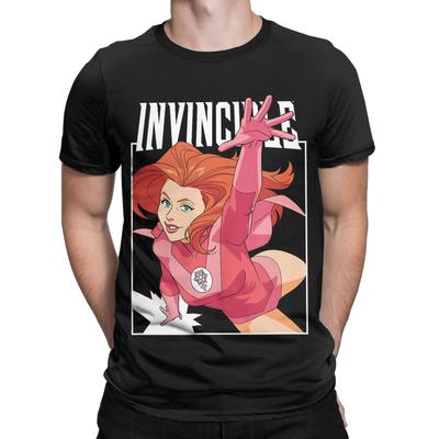 Invincible Atom Eve Character Classic Funny Graphic 100% Cotton T-Shirt Tees Tops For Men