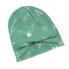 Green Christmas Ornaments Pattern Adult Knit Beanie with Style Fits Effortlessly Into Seasonal Wardrobes and Pairs Well with Jackets or Casual Looks