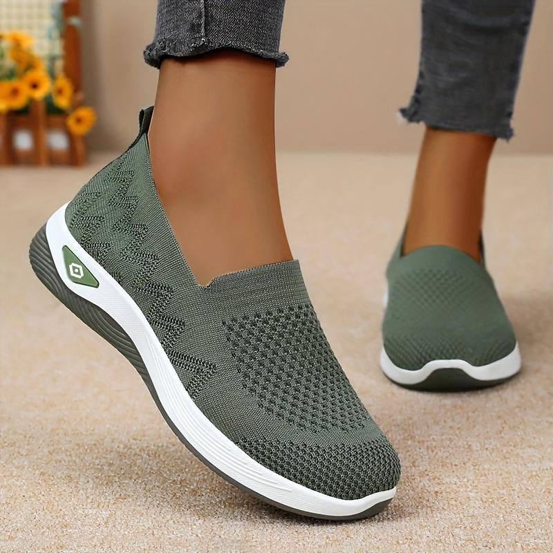 Damen Atmungsaktive Sneaker Leichte Bequeme Laufschuhe Sneaker Freizeitschuhe für Frühling und Sommer