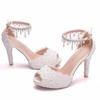 New European and American New Fish Mouth High Heel Sandals New European and American New Fish Mouth High Heel Sandals