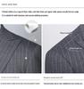 Men's Plaid Slim Fit Korean Style Tuxedo Three-Piece Suit for Weddings & Photography