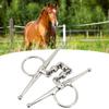 Ball Chain Design Horse Mouth Bit Stainless Steel Stainless Steel Horse Bit  Riding Use