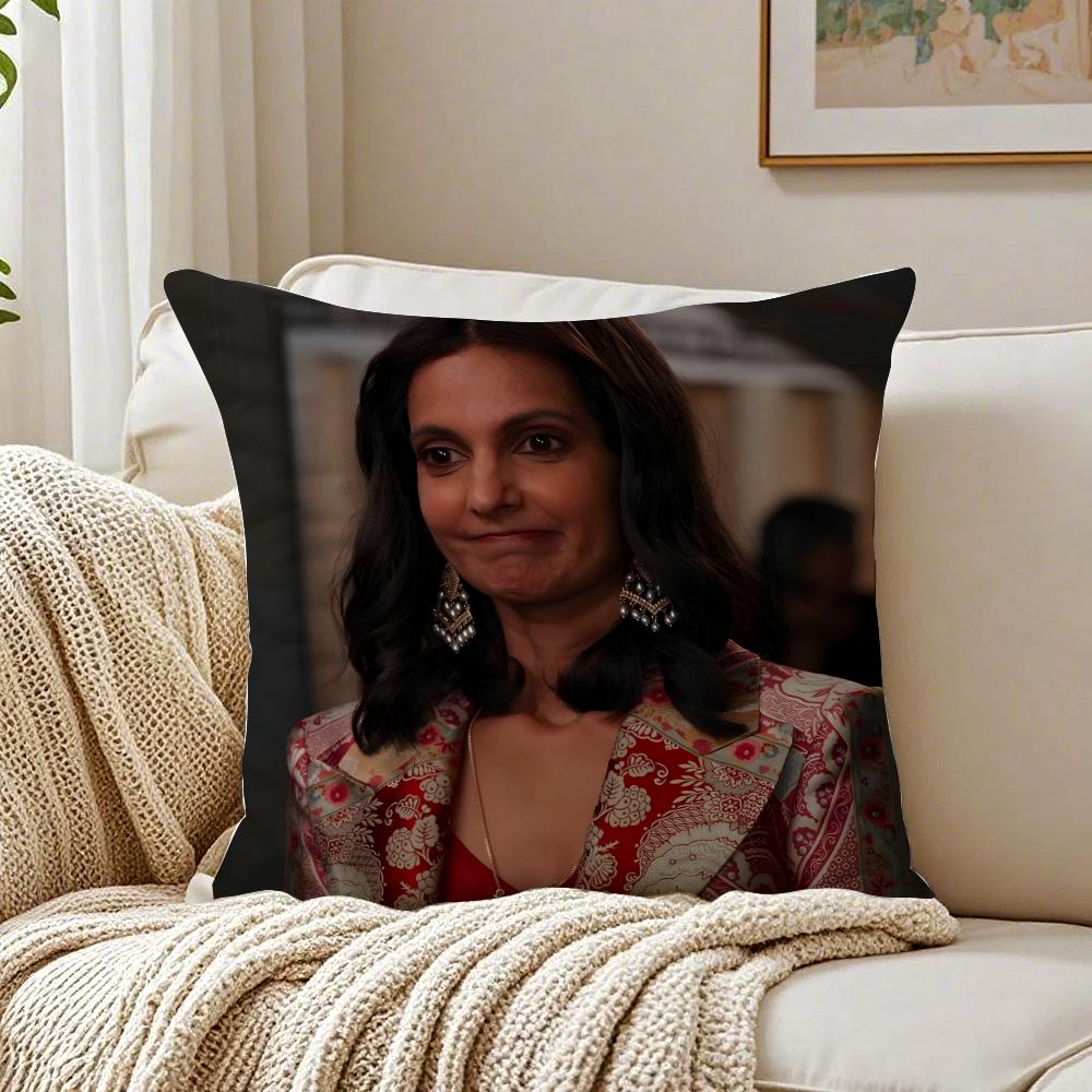NNalini Vishwakumar TV Character Cushion Cover Pillowcase Antidustmite living Room Sofa Decor Cushion Room