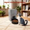 2L Automatic Pet Feeder for Cats with WiFi Smart Control Smartphone App Timed Quantitative Feeding Remote Feeding Cat Feeder