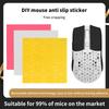 12*11cm DIY Anti-Rutsch Universal Stil Maus Aufkleber Kabellos Gaming Schweißresistent Maus Griffband Abriebfest PC Desktop Laptop
