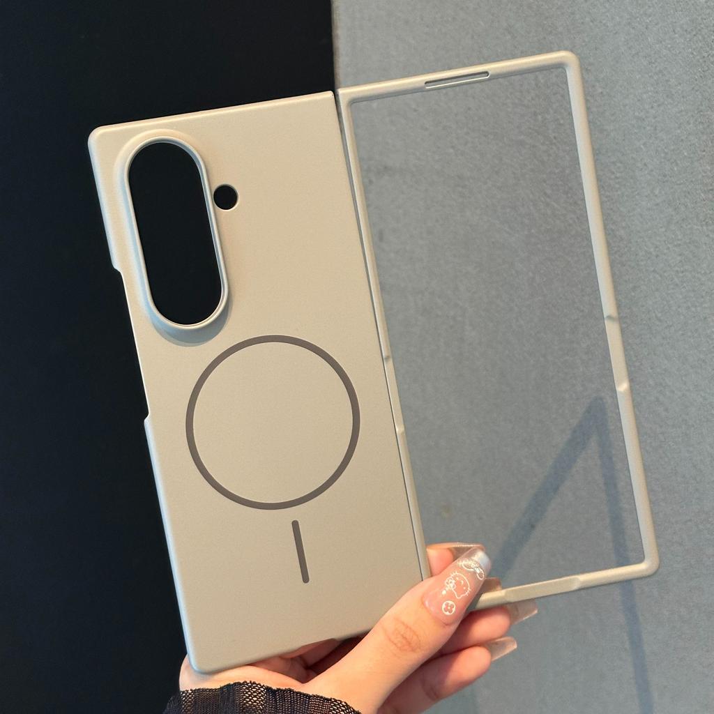 For Magsafe Magnetic Case For Samsung Galaxy ZFold 7 Z Fold Flip 5 6 4 Hard Matte Thin Shockproof Front Back Protection Cover