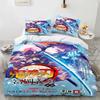 3D Heißer Verkauf Anime Demon Slayer Bettbezug und Kissenbezug Kinder Doppelbett Bettwäscheset Heim Schlafzimmer Dekoration Geschenk für Jungen Mädchen