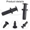Clips Nylon & Santoprene Rubber Retainer Rivet 20pcs