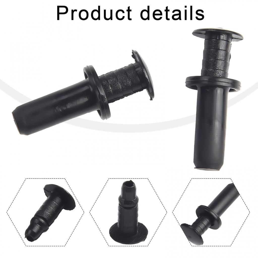 Clips Nylon & Santoprene Rubber Retainer Rivet 20pcs