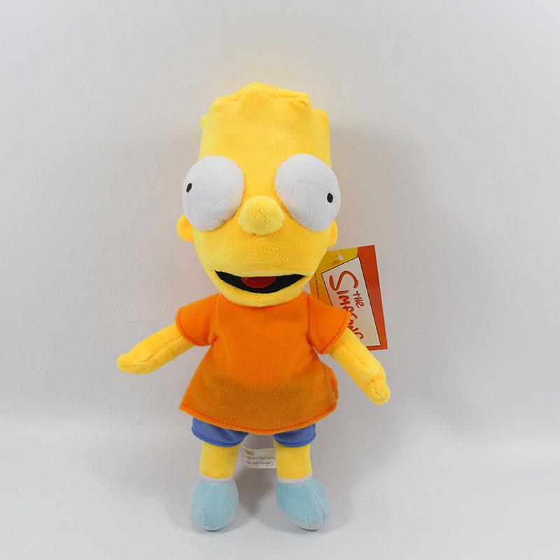 The Simpsons Family Plush – Huggable Homer, Marge & Bart Stuffed Dolls, Collectible TV Show Merchandise For Kids & Adult Fans