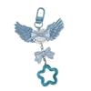 Cute Bowknot Star Bear Keychain Pendant Lovely Hanging Decorations Keyring Charm for Purse Bag Backpack Handbag