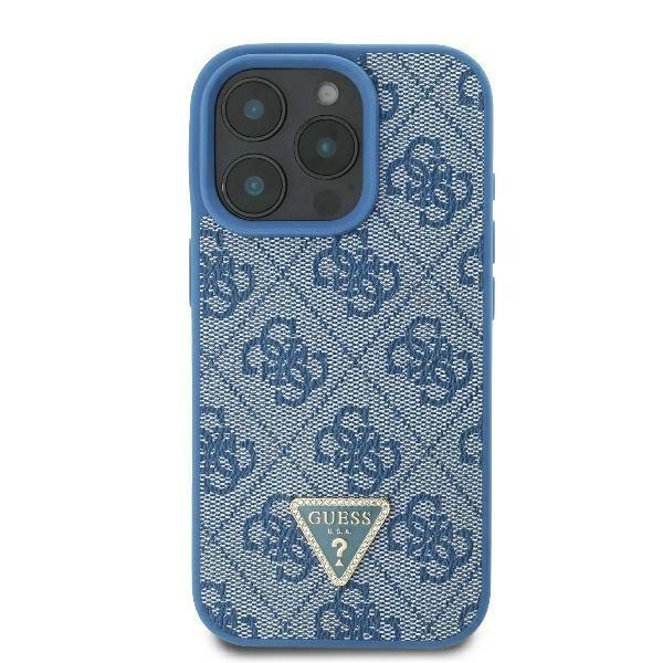 Guess Guhcp16Sp4Tdscpb Iphone 166.1 Blue/Blue Hardcase Leather Metal Logo Rhinestones Crossbody