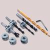 3PCS 6mm 8mm 10mm Drill Bit Locator Woodworking Drill Limiter Depth Stop Collars Positioner With Wrench For Drill Bit