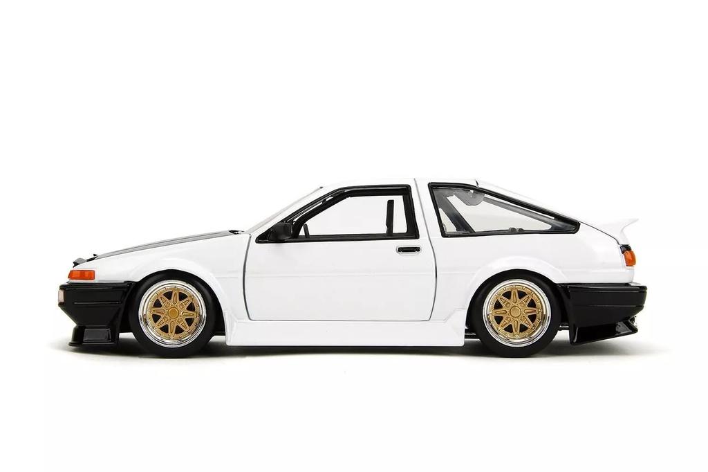 JADA TOYS Toyota Trueno AE86 Hachiroku White Trueno AE86 JDM Tuners Mini Car 35956 1/24 [Položka]