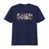State Of Ohio Ohioan Trendy Distressed Camo Designs T Shirt Vintage Washed Stretched Streetwear Breathable Fashion