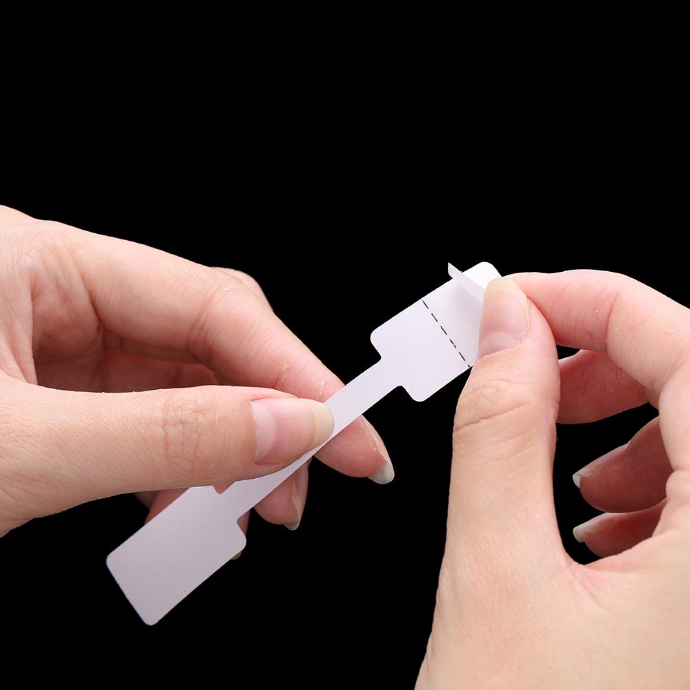 100pcs Jewelry Price Tags Sticker Label for Necklace Ring Earrings Repair Card Small Business Display Packaging Material