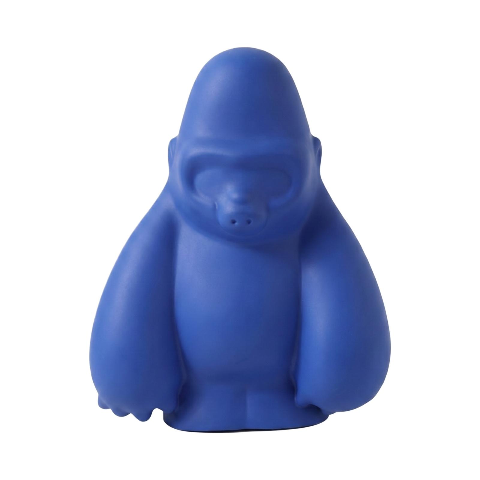 

Creative Desktop Art Gorilla Sculpture Modern Home Decoration Unique Tabletop Ornament for Living Room Office and Study Display синий