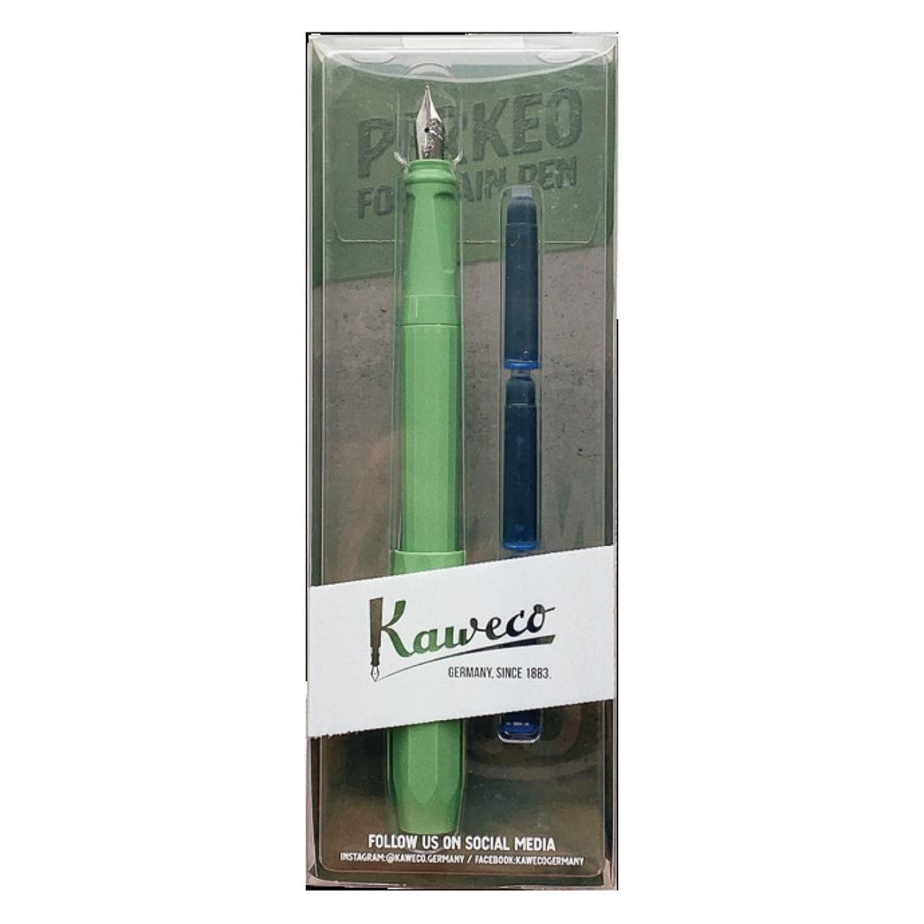 Kaweco Fountain Pen F Fine Nib Pakeo Jungle Green 10002227 Blister Genuine Import