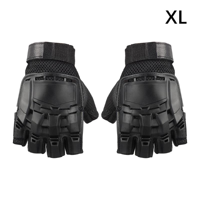 Tactical Gloves Airsoft Shooting Gloves Men S Combat Paintball Training Climbing Half Finger Gloves Men Outdoor A5