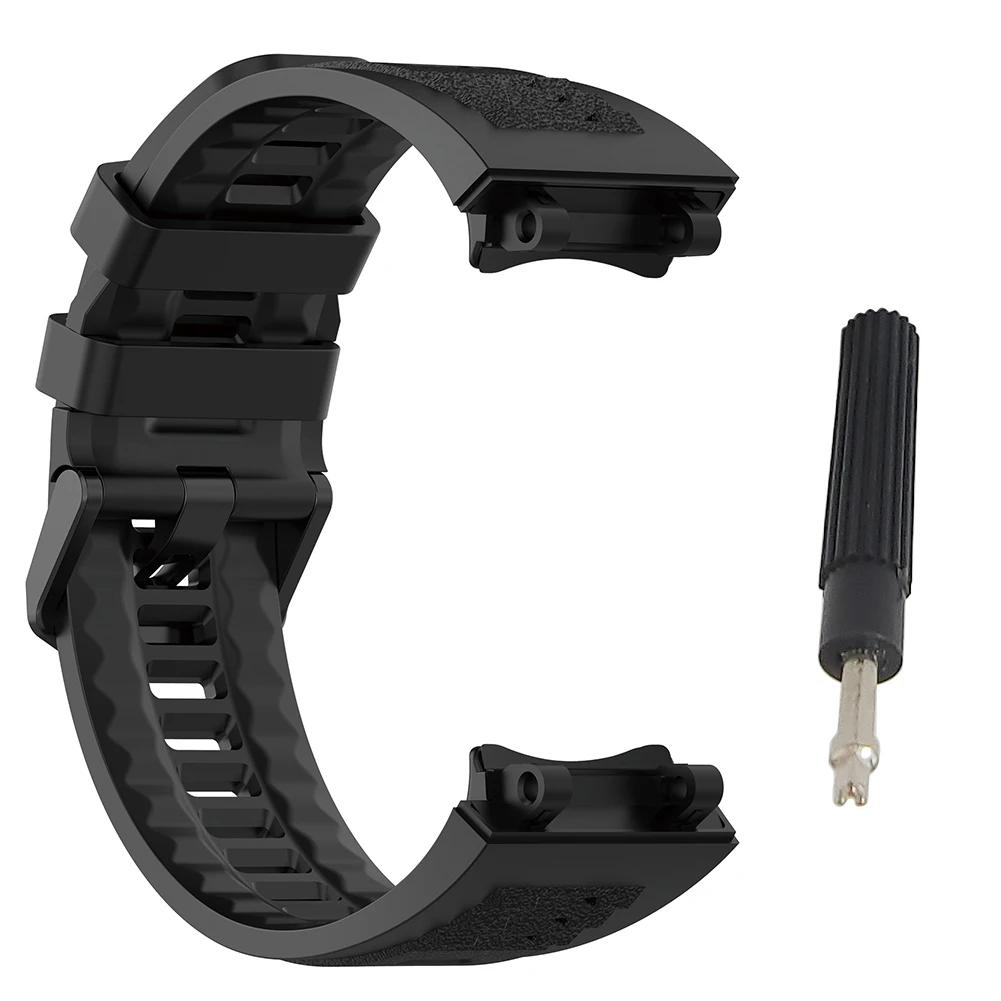 Silicone Wrist Band Strap Replacement Watch Band Bracelet Smart Watch Accessories Sport Watch Bracelet for Amazfit T-Rex 2 A2169