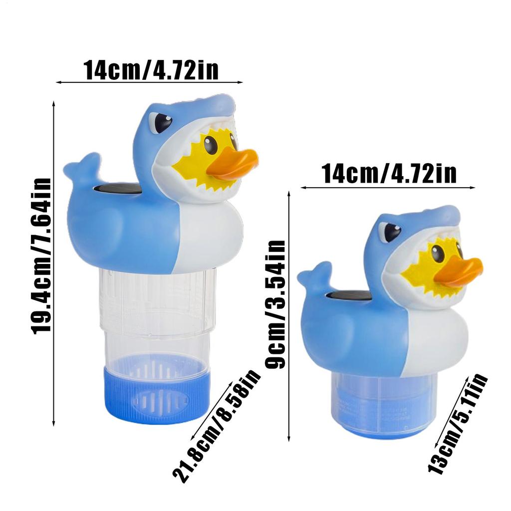 Chlor Schwimmer Smart Schwimmender Pool Chlor Spender Energiesparend Große Kapazität Chlorinator Filter Spender