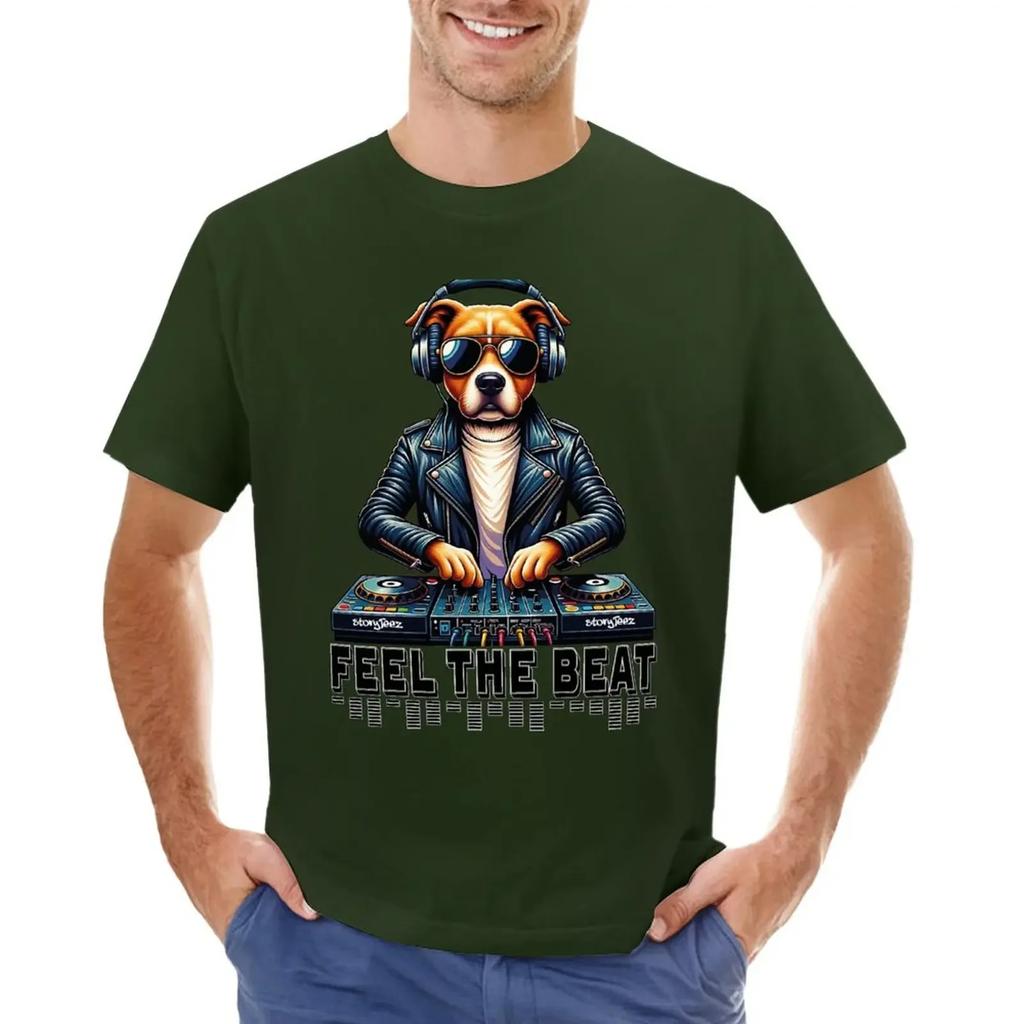 Feel the beat T-shirt summer clothes anime clothes kawaii clothes designer t shirt