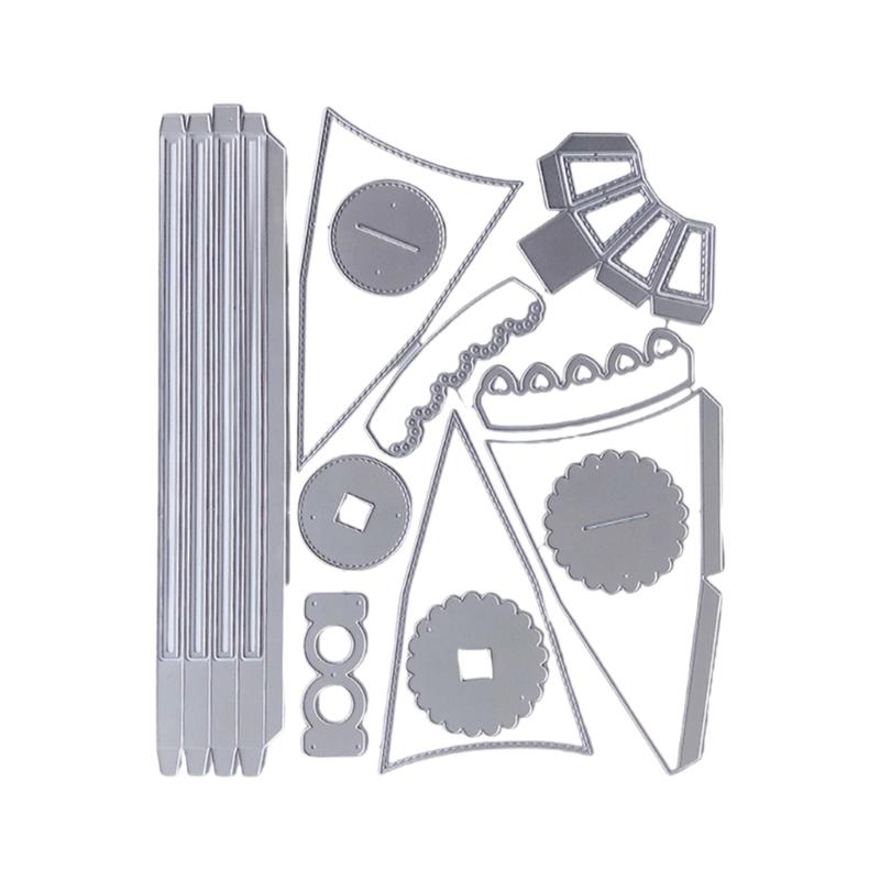 

Metal Die Cuts Embossing Stencils 3D Umbrella Cutting Dies Stencils for Scrapbooking Album Cards Decorations 1