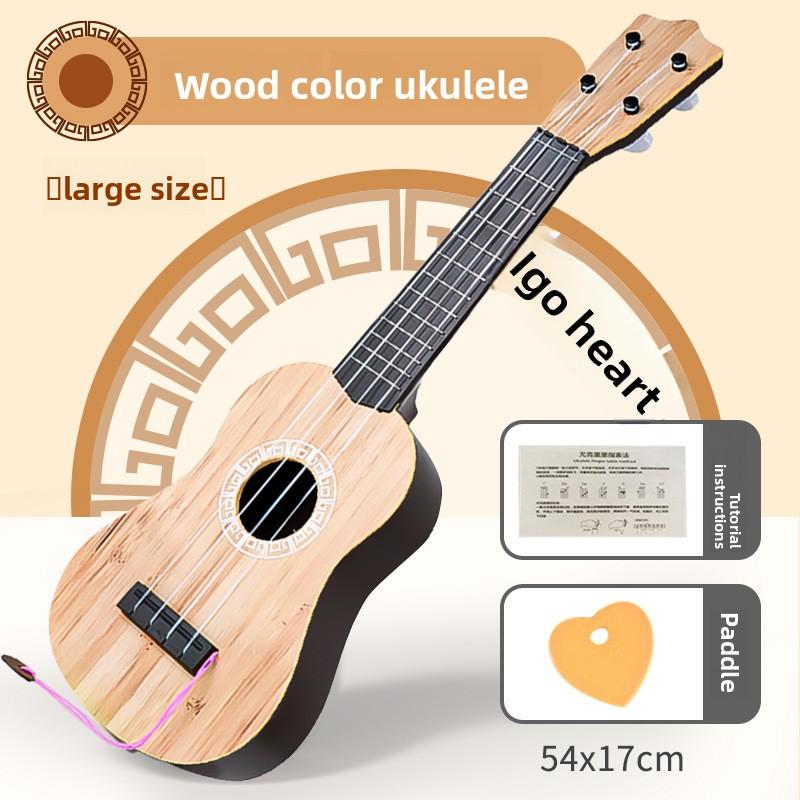 Ukulele Kids Guitar Toys Girls Boys Beginners Mini Guitar Instruments Playing Music Simulation