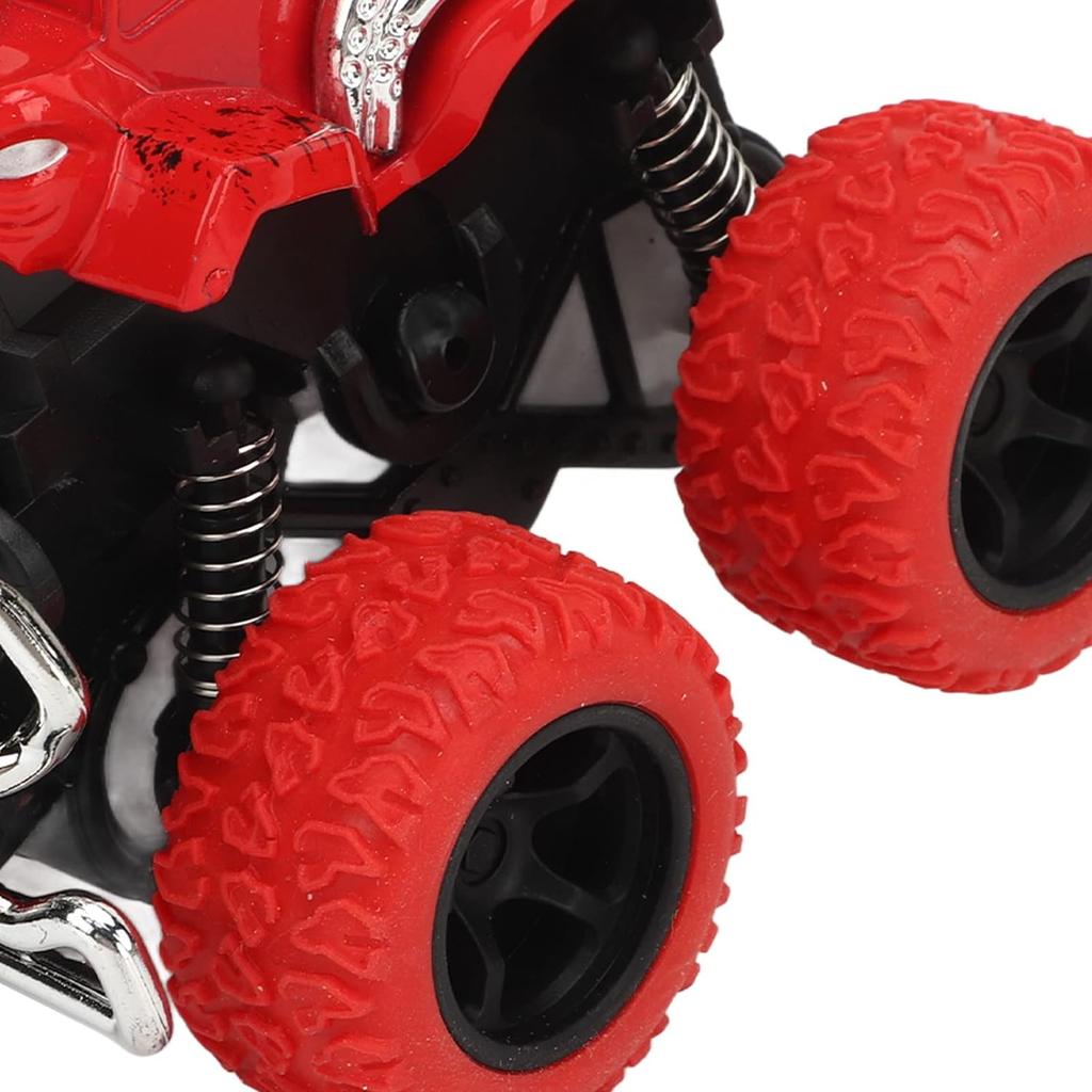 Trägheitsfahrzeug-Spielzeug aus Legierung, tragbares 4-Rad-Trägheits-LKW-Spielzeug, helle Farbe, simuliert, exquisit für zu Hause