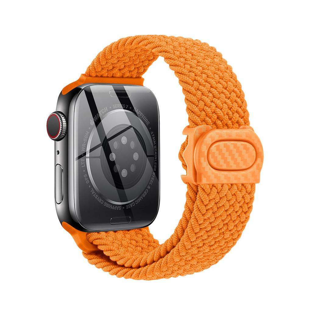 Strap For Apple watch band 44mm 42mm 40mm 45mm 46mm 41mm 49mm Braided Solo Correa Bracelet iWatch 11 10 9 8  7 6 5 4 se Ultra3