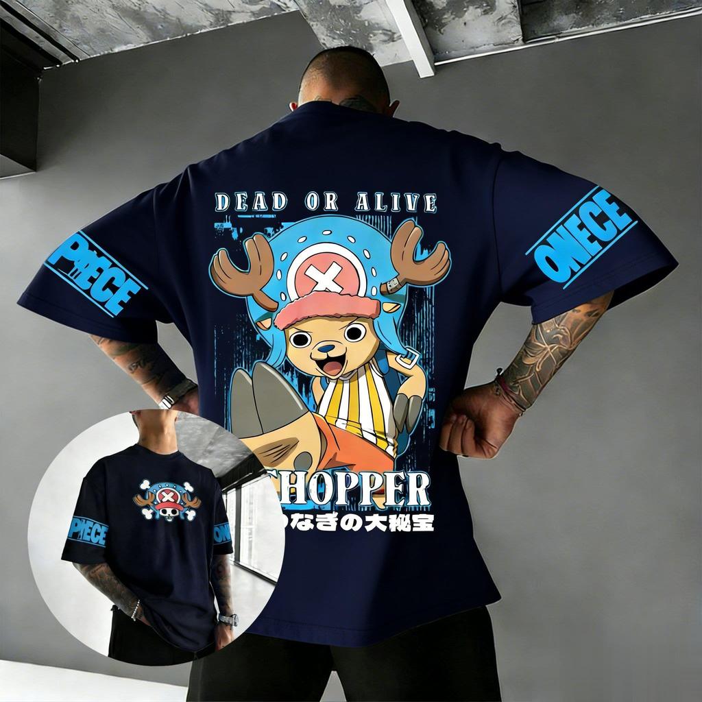 Unisex Chopper Graphic T Shirt Men Women 2026 Summer Cotton Short Sleeve Tee Cartoon Streetwear Loose Casual Top