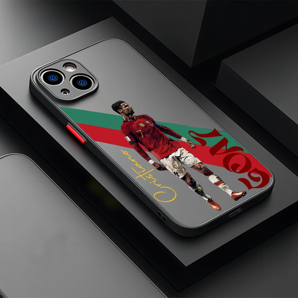 Famous football players C-CR7 Phone Case For iPhone 17 16e 16 15 14 13 12 11 Mini Pro Air Max X XR XSMax Plus Matte Clear Cover