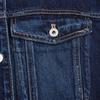 European Style 2025 Women's Single-Breasted Mid-Length Denim Jacket