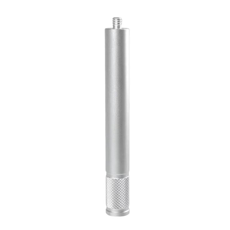 Metal Extension Rod 1/4Inch Threaded Lightweight for Tripod and Monopod Applications