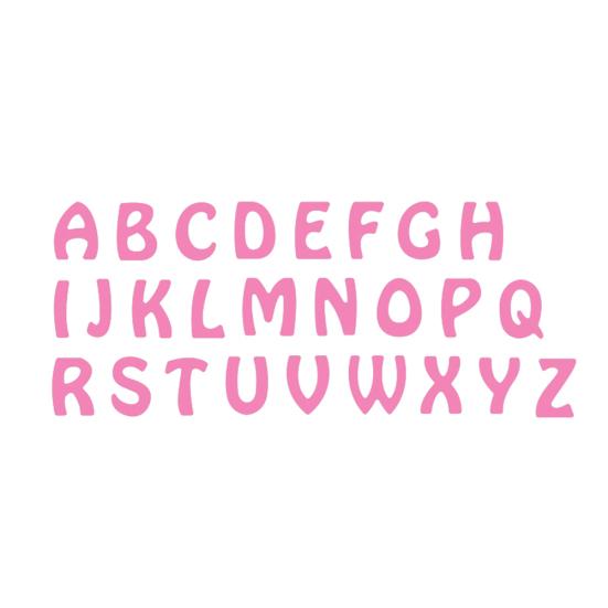 Alfabet Litery Metalowe Wykrojniki DIY Scrapbooking Papier Karty Szablon Szablon