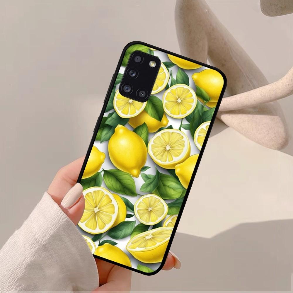 Frucht Zitrone Handyhülle Für Samsung A 10 11 12 13 20 21 22 30 31 32 40 51 52 53 70 71 72 73 91 13 Schale