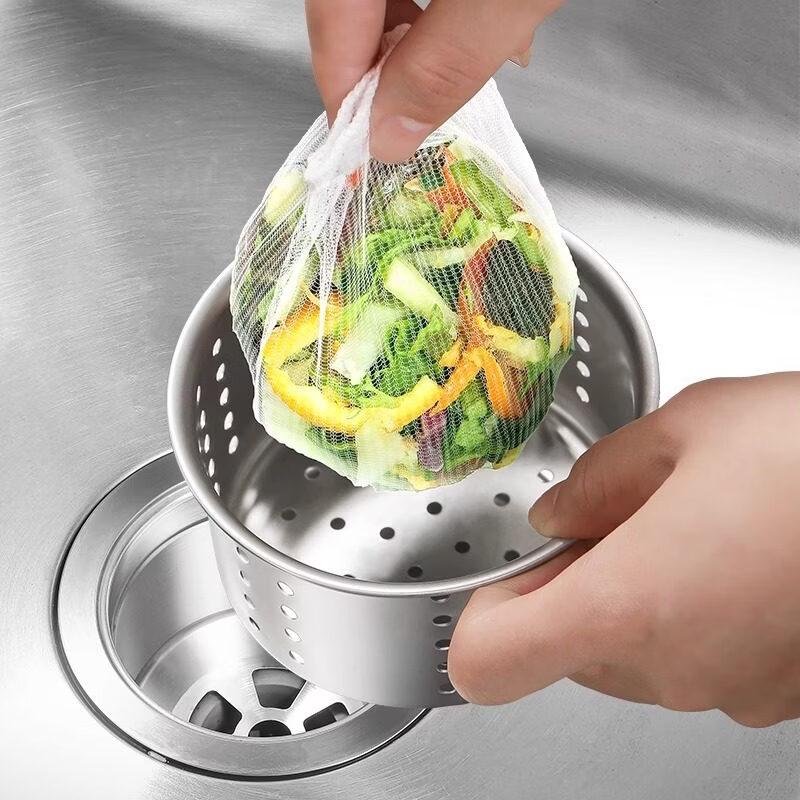 ZISIZ Disposable Sink Strainer Bags