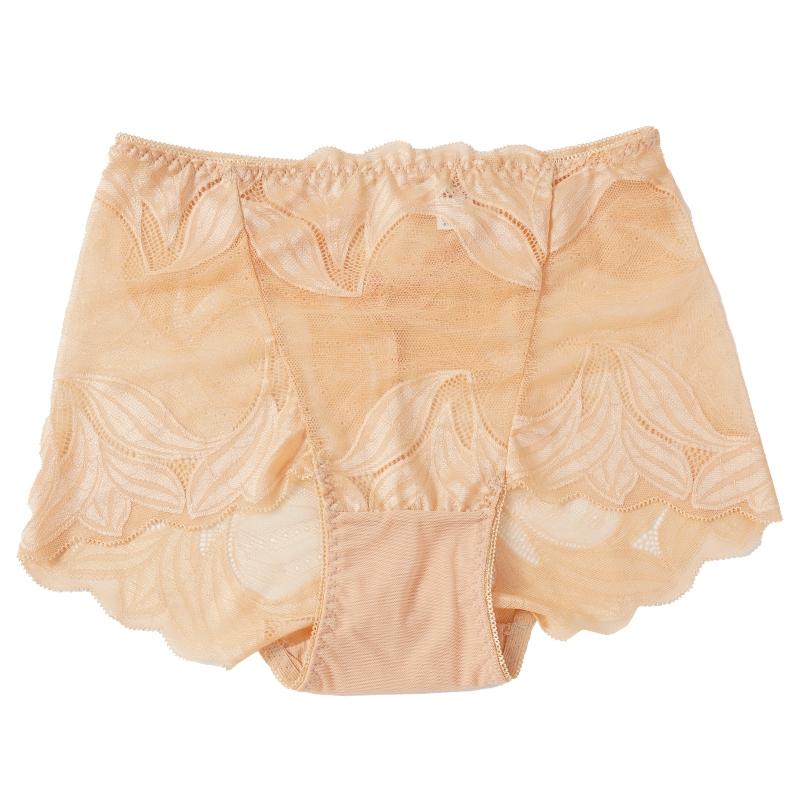 Przezroczysta Seksowna Koronkowa Bielizna Damska Majtki Średnio Wysokie Damskie Przewiewne Majtki z Wycięciami Bielizna