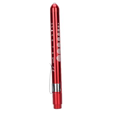 Professional Diagnostic Lamp Clinical Pen Ophthalmic Examination Pupil Check Pen LightRed