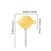 Silicone Lollipop Ice Pop Mold: 4 Set Colorful DIY Sphere - Creative Frozen Treats for Summer Parties Kids