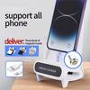 Wireless Charger Stand Pad Desktop Mobile Phone Holder Bracket 15W Fast Charging Station Dock Mount for iPhone Samsung Xiaomi LG