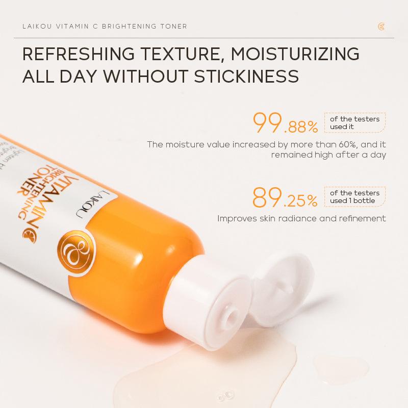 Lycopodium Vitamin C Hydrating Moisturizing Skin Lotion Cosmetics Toner