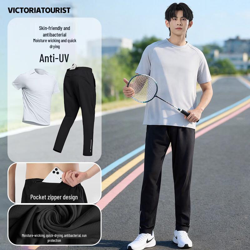 VICTORIATOURIST Men s Running & Training Sportswear Set 4XL