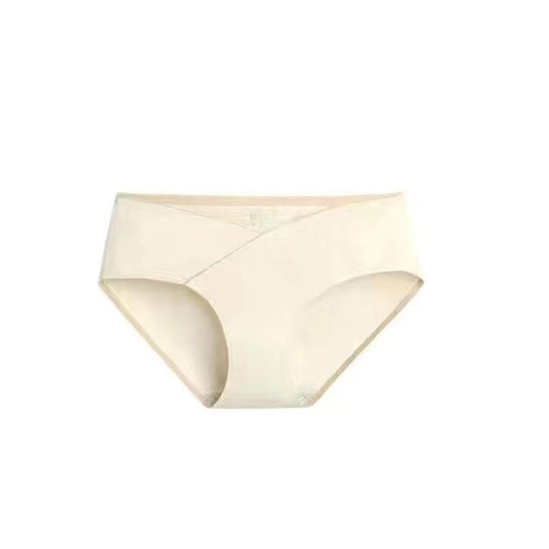 

Женское нижнее белье для беременных с заниженной талией, поддерживающие трусы, эластичные и тянущиеся трусики L