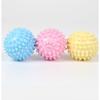 Bite Resistant Tpr Paw Print Spiky Ball Dog Molar Teeth Cleaning Chew Toy Pet Supplies