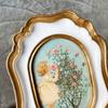 WTEMPO Simple Circular Photo Frame Home Decoration Ornament Photo Frame DIY Picture Frame Living Room Decoration Resin Handicraft Ornament