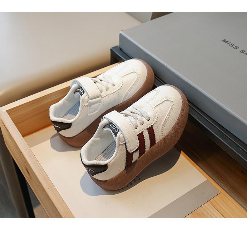Unisex Kids Boys Girls Simple Style Low Top Thick Sole Casual Sports Sneakers